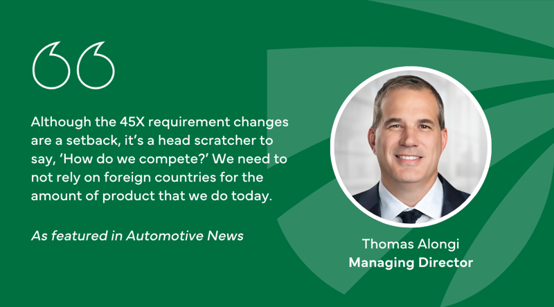 Trump’s Tax and Spending Law May Increase Battery Costs