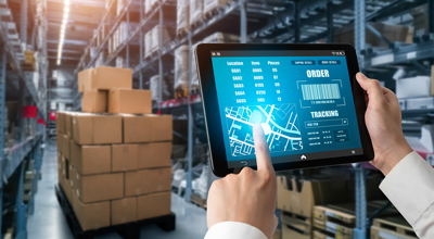 Tablet Order Tracking Supply Chain Warehouse Soc